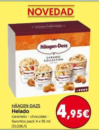 Hiper Usera Helado 4 x 95ml oferta