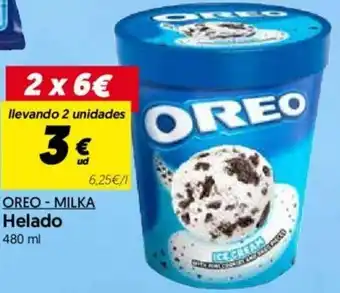 Hiper Usera Helado Oreo-milka 480ml oferta