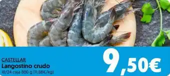 Castellar Langostino crudo 800g