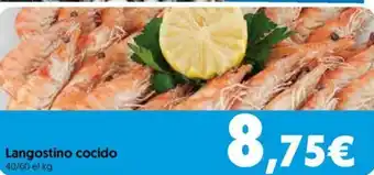 Hiper Usera Langostino cocido 40/60 oferta