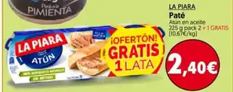 Hiper Usera La Piara Paté 225g oferta