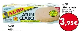 Hiper Usera Albo Atún claro 3 x 67g oferta