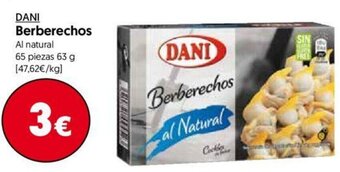 Hiper Usera Dani Berberechos 63g oferta