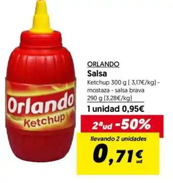 Hiper Usera Orlando Salsa 300g oferta
