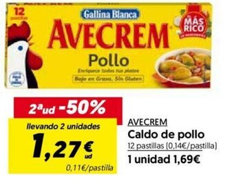 Hiper Usera Avecrem Caldo de pollo oferta