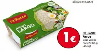 Hiper Usera Brillante Arroz 2 x 125g oferta