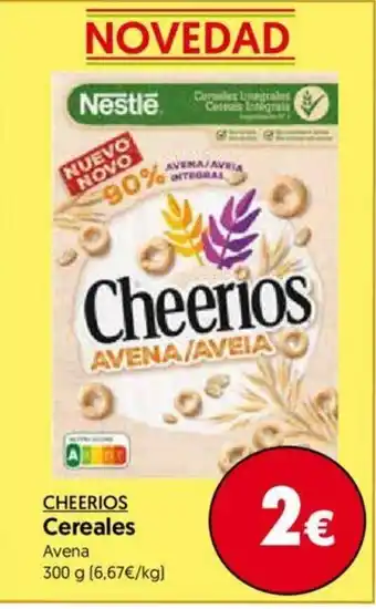 Hiper Usera Cheerios Cereales Avena 300g oferta
