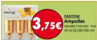 Hiper Usera Pantene Ampollas 45ml oferta