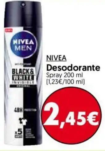 Hiper Usera Nivea Desodorante 200ml oferta