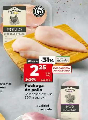 Maxi Dia Pechuga de pollo 500g oferta