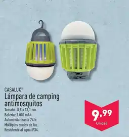 ALDI CASALUXⓇ Lámpara de camping antimosquitos oferta