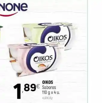 Coviran Oikos Sabores 110g x 4u oferta