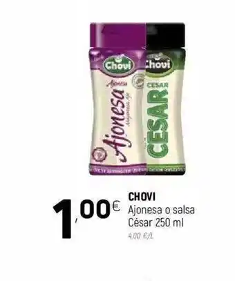 Coviran César Chovi Ajonesa o salsa 250ml oferta