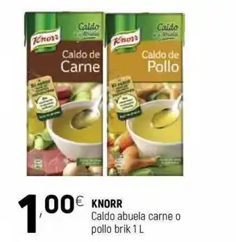 Knorr Caldo abuela carne o pollo brik