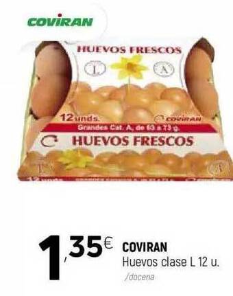 Coviran Coviran Huevos Clase L 12u oferta