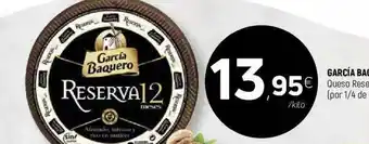 Coviran García Baquero Queso Reserva 12 oferta