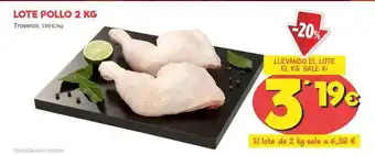 AhorraMas Lote pollo oferta