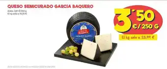 AhorraMas García baquero - queso semicurado oferta