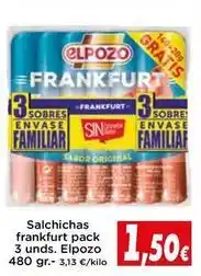 Proxi Elpozo - salchichas frankfurt oferta