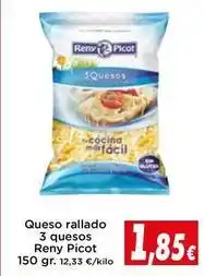 Proxi Reny picot - queso rallado 3 quesos oferta