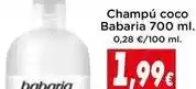 Proxi Babaria - champú coco oferta