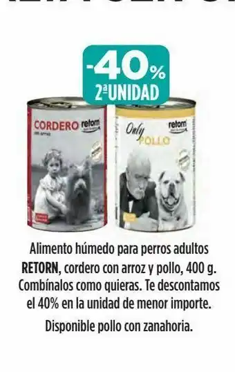 El Corte Inglés Alimento húmedo para perros adultos retorn oferta