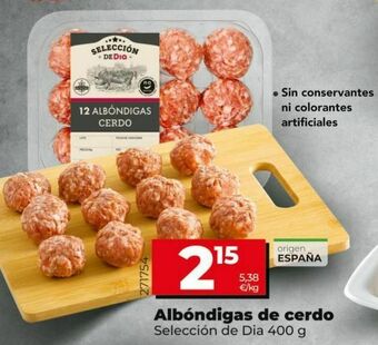 Dia Albóndigas dia oferta