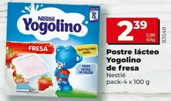 Dia Postres lácteos nestlé oferta