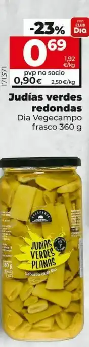 Maxi Dia Judías verdes dia frasco 360 g oferta