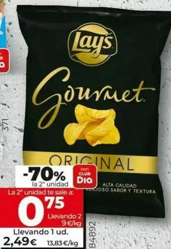 Maxi Dia Patatas fritas lay's gourmet oferta