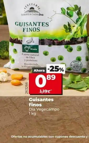 Dia Guisantes finos dia 1kg oferta