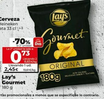 Dia lay's gourmet 180 g oferta