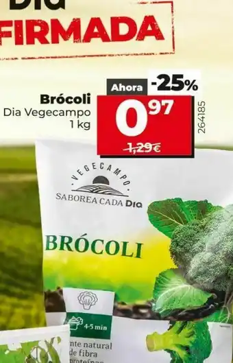 Dia Brócoli dia vegecampo 1 kg oferta