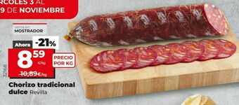 Dia Chorizo tradicional dulce revilla oferta