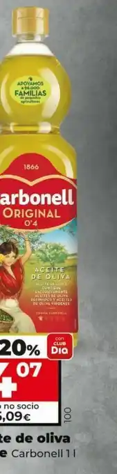 Font Vella Aceite de oliva suave carbonell 1l oferta