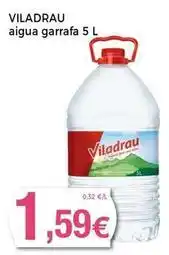 Keisy Viladrau - aigua garrafa oferta