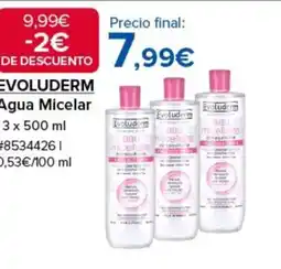 Costco EVOLUDERM Agua Micelar oferta