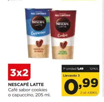 Alimerka NESCAFE LATTE oferta