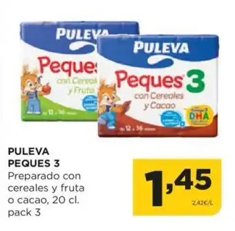 Alimerka PULEVA PEQUES 3 oferta