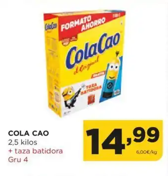 Alimerka COLA CAO oferta