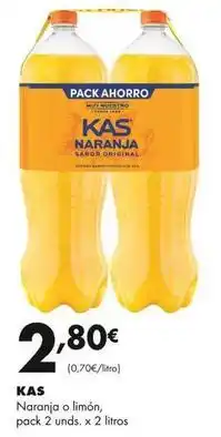 Supermercados Lupa Kas - naranja o limón oferta