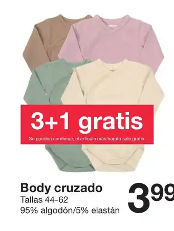 Zeeman Body cruzado oferta