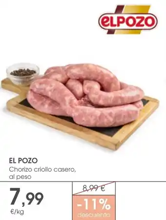 Supermercados Plaza EL POZO oferta