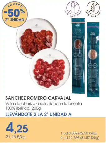 Supermercados Plaza SANCHEZ ROMERO CARVAJAL oferta