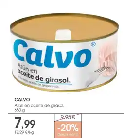 Supermercados Plaza CALVO oferta
