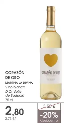 Supermercados Plaza CORAZÓN DE ORO oferta