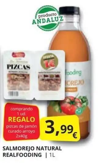 Supermercados MAS SALMOREJO NATURAL REALFOODING oferta