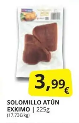 Supermercados MAS SOLOMILLO ATÚN EXKIMO oferta