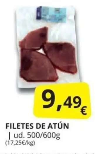 Supermercados MAS FILETES DE ATÚN oferta