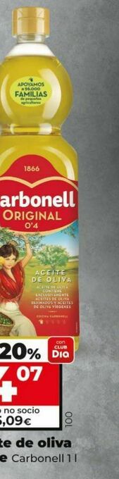 Font Vella Aceite de oliva suave carbonell 1l oferta